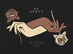 As Above, So Below Poster | Illustration art, Art inspiration, Sketches