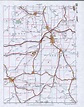Map of Steuben County, New York state. Detailed image map of Steuben