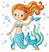 Pin by Melanie Jenkins on Fairies & Mermaids | Mermaid cartoon, Mermaid ...