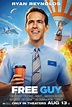 Free Guy (Ryan Ryenolds, Guy) Movie Poster - Lost Posters