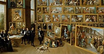 Teniers. El archiduque Leopoldo Guillermo en su galería de Bruselas (h ...