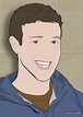 "Mark Zuckerberg Comic Portrait" by nealcampbell | Redbubble