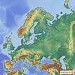 StepMap - Europa Atlantikküste bis Ural - Landkarte für Deutschland