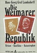 Die Weimarer Republik von Hans Georg Graf Lambsdorff - Fachbuch - bücher.de