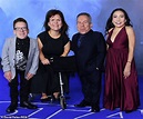 Warwick Davis poses with family at Star Wars: The Rise Of Skywalker ...
