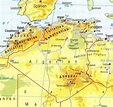Landkarte Algerien - www.algeria-tour.com