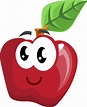 Manzana Fruta Dibujos Animados - Gráficos vectoriales gratis en Pixabay ...