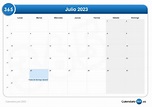 Calendario Julio 2023 – Calendario Gratis