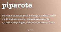 Piparote - Dicio, Dicionário Online de Português