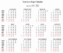 How to create a Year-to-a-Page calendar