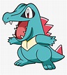 File - Totodile - Totodile Pokemon Gen 2 Starters, HD Png Download ...