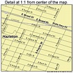 Hazleton Pennsylvania Street Map 4233408
