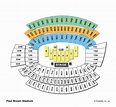 Paul Brown Stadium, Cincinnati OH - Seating Chart View