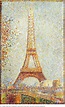 The Eiffel Tower - Georges Seurat - WikiArt.org - encyclopedia of ...