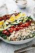 Cobb Salad Recipe | Downshiftology