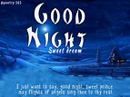 Wishes and Poetry: Good Night Sweet Dreams Image with Quotes for Friends