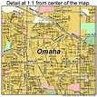 Omaha Nebraska Street Map 3137000