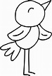 Bird Clipart Black And White Free - ClipArt Best
