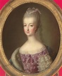 ca. 1770 Marie Antoinette by Joseph Ducreux (Versailles) Photo - Gerard ...