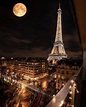 Vacations | Travel | Nature on Instagram: “Magical night at Tour Eiffel ...