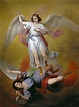 Archangel Michael Paintings ~ The Fall Of Lucifer Painting By Antonio ...