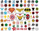 Superhero logo svg, Superhero logo png, Superhero logo dxf, Superhero ...