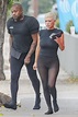 BIANCA CENSORI and Kanye West Leaves KFC in Downtown Los Angeles 06/13 ...