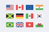 Vector World Flag Icons (SVG) — Medialoot