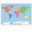 HE1350713 - Wildgoose Continents and Oceans Map | Hope Education