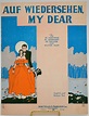 1932 Sheet Music for Auf Wiedersehen My Dear with | Etsy