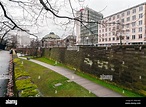 Nuremberg, Germany - DEC 28, 2021: The Magnus-Hirschfeld-Platz in Nuremberg at the Sterntor has ...