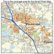 Aerial Photography Map of Stockbridge, GA Georgia