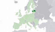 ﻿Mapa de Letonia﻿, donde está, queda, país, encuentra, localización ...