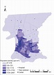 Population density in census tracts and hospitals in Baton Rouge ...