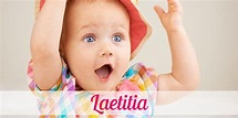 Vorname Laetitia: Herkunft, Bedeutung & Namenstag