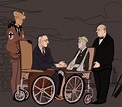 Alfred with Franklin D. Roosevelt meeting Arthur with Winston Churchill ...