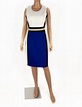 Vestido Calvin Klein azul y blanco – Maggy Shopping Online