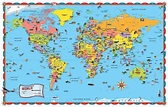 Printable World Map With Countries For Kids | Free Printable Maps