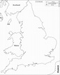 Inglaterra Mapa gratuito, mapa mudo gratuito, mapa en blanco gratuito ...