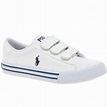 Ralph Lauren Eastern EZ Velcro Kids Canvas Shoes | Charles Clinkard