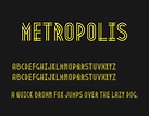 Metropolis Font Free Download - Free Fonts