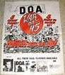 D.O.A. "War of 45" MLP promoposter 1982