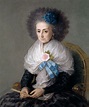 1795 María Antonia Gonzaga, Marquise widow of Villafranca by Francisco ...