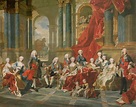 “La Familia de Felipe V”, Louis-Michel van Loo, 1743. | 18 century art, Painting, Art history