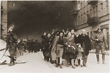Jews captured during the suppression of the Warsaw ghetto uprising are ...