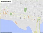 Puerto Cortés Map | Honduras | Detailed Maps of Puerto Cortés