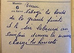 Mardi 6 septembre 1960 - les bords - Les carnets d'Emile en Lauragais