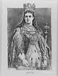 Queen Jadwiga Of Poland, 19th Century Drawing by Heritage Images