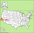 Palo Alto location on the U.S. Map - Ontheworldmap.com