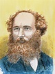 Coloured Portrait Of Physicist James Clerk Maxwell Photograph by ...